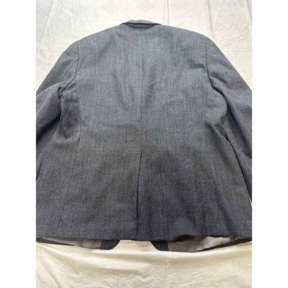 Lauren Ralph Lauren Mens‎ 46R Gray Lambswool Blazer Sport Coat Suit Jacket - Picture 7 of 8